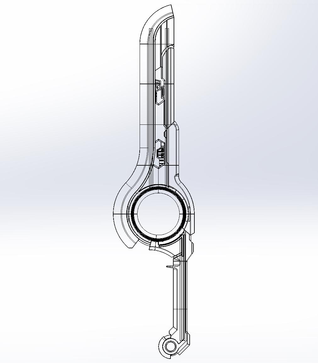Xenoblade Chronicles Monado Sword Assembly 3d model