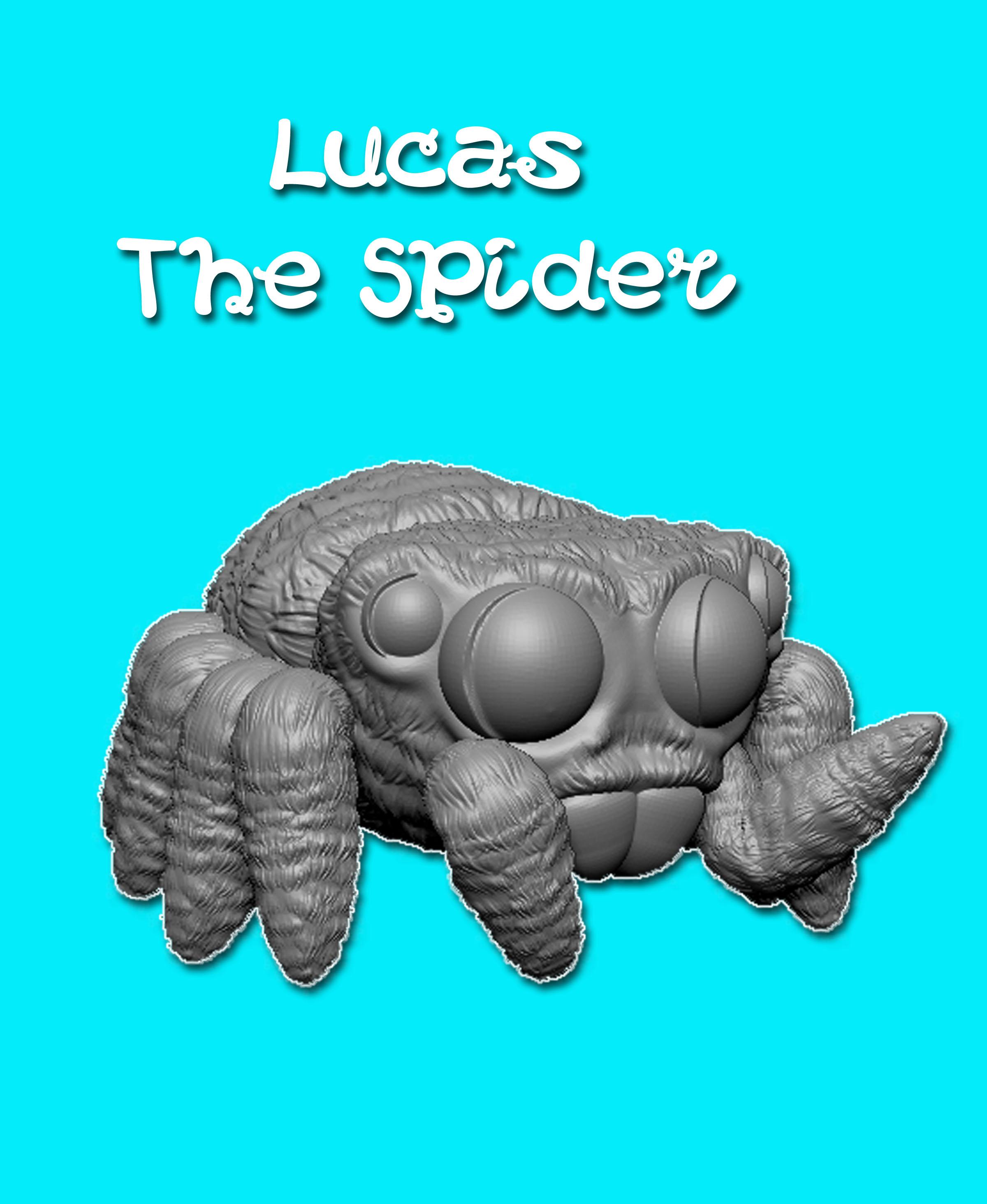 Lucas The Spider 3d model