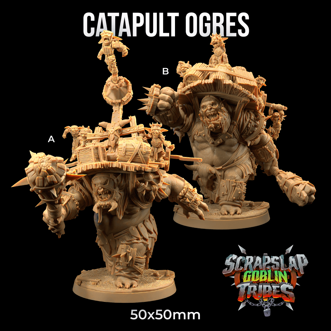 Catapult Ogres 3d model