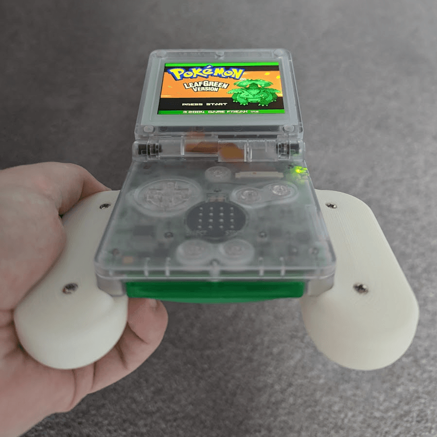 Minimal Game Boy Advance SP Grip 3d model