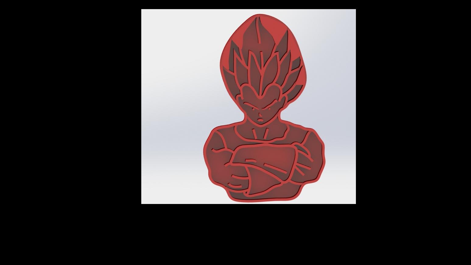 dragon ball cookie cutters bundle 3d model