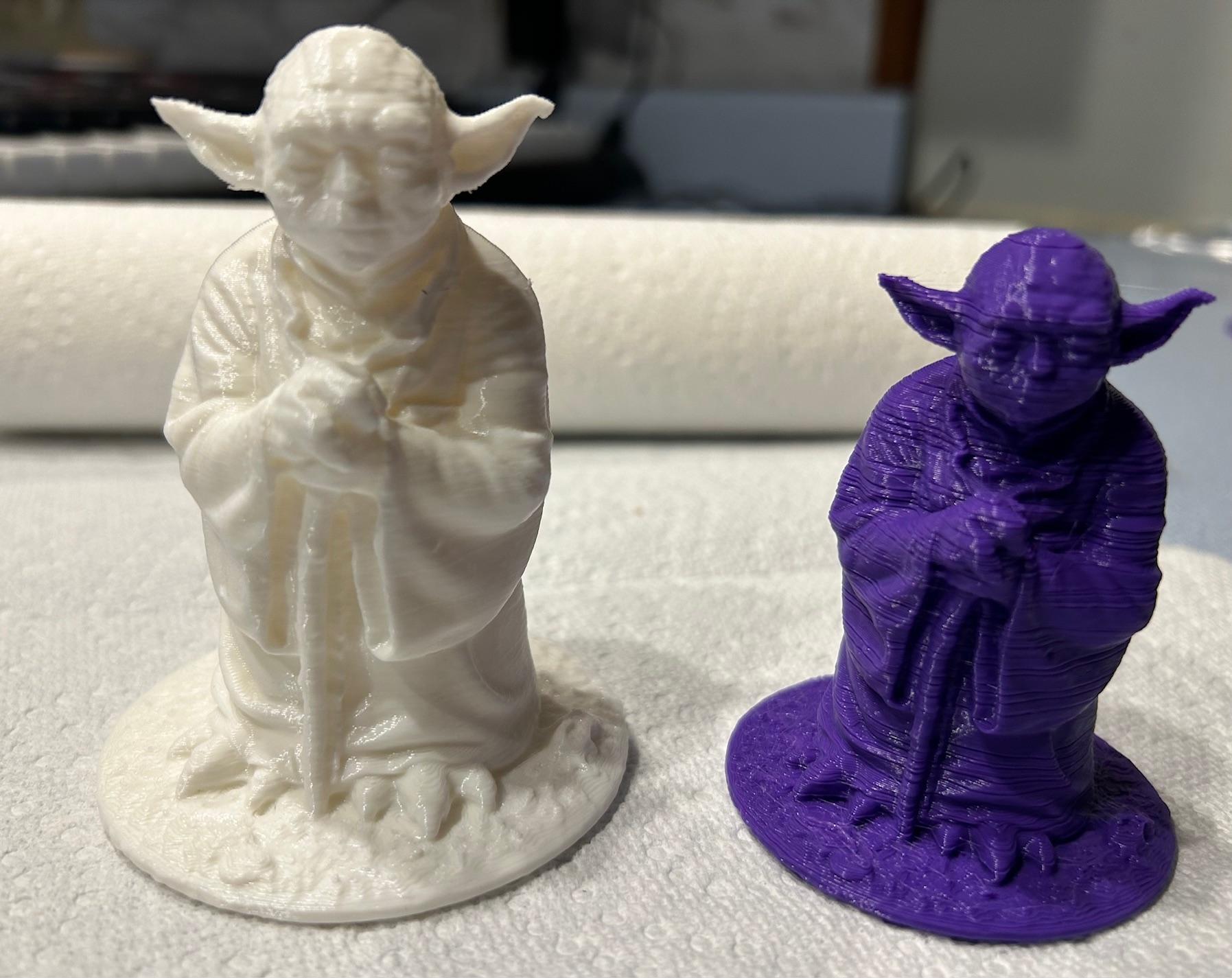 Master Yoda Figurine with Base 3d model