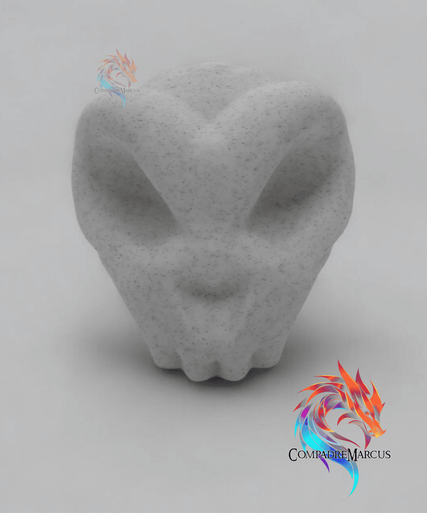 Alien Skull Trio / set of 3/ 3mf included 3d model