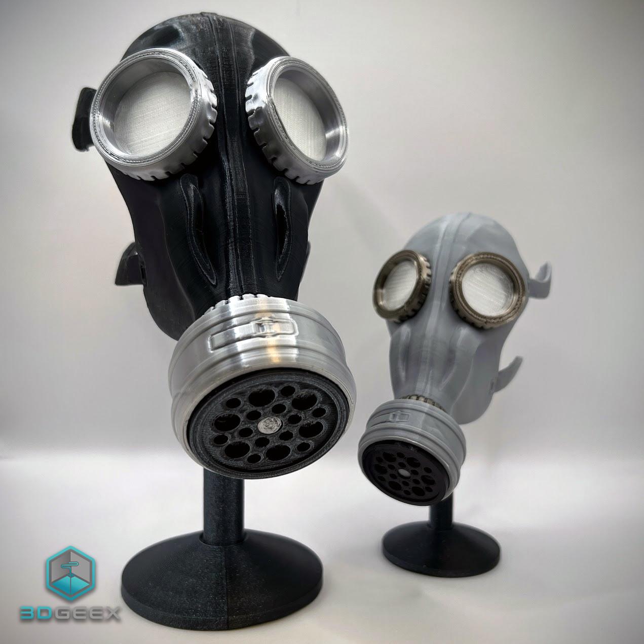 Biohazard - Gas Masks 3d model