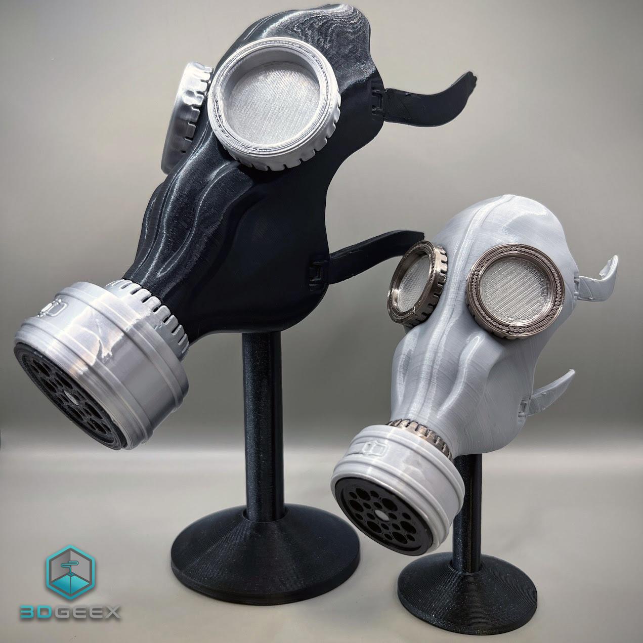 Biohazard - Gas Masks 3d model
