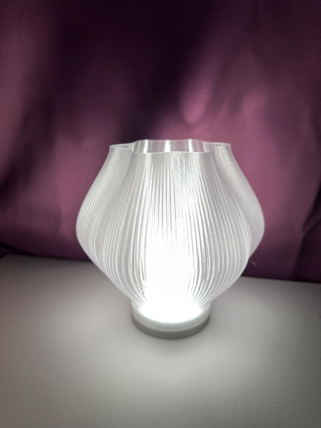 LOTUS lamp (Bambu kit001 & E14 base) 3d model