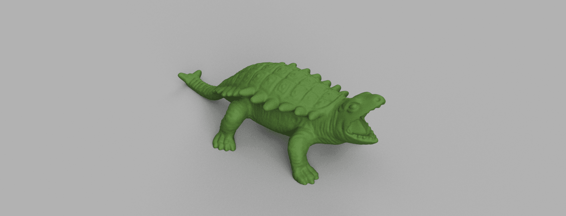 Dinosaur carapace 3d model