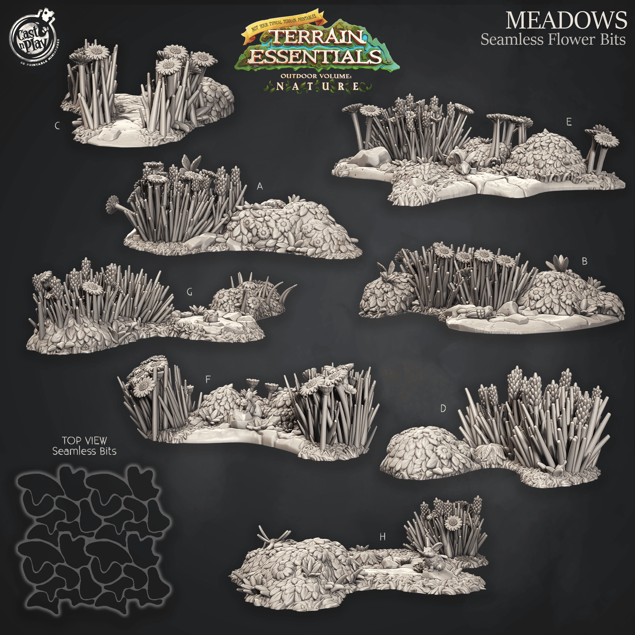 Meadows n Countryside Set (Pre 3d model