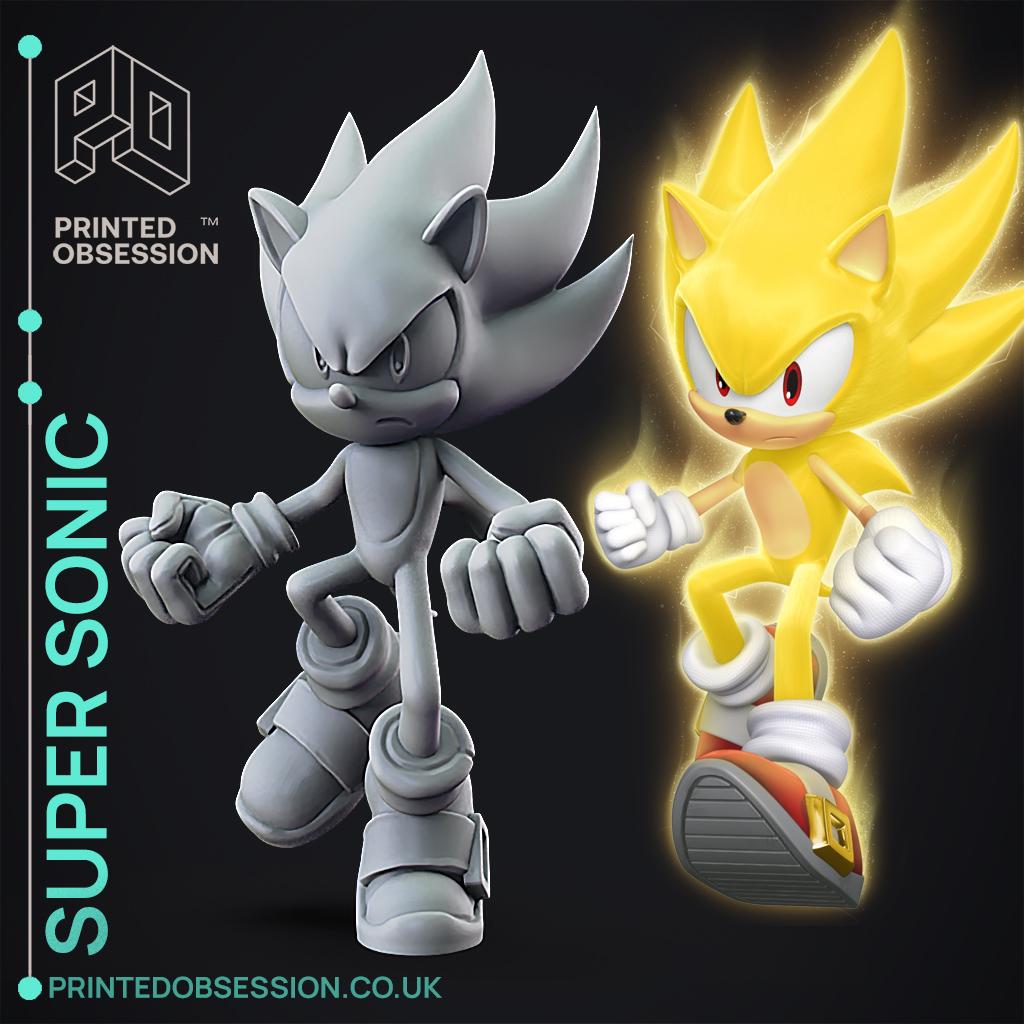 Classic Sonic & Super Sonic FanArt