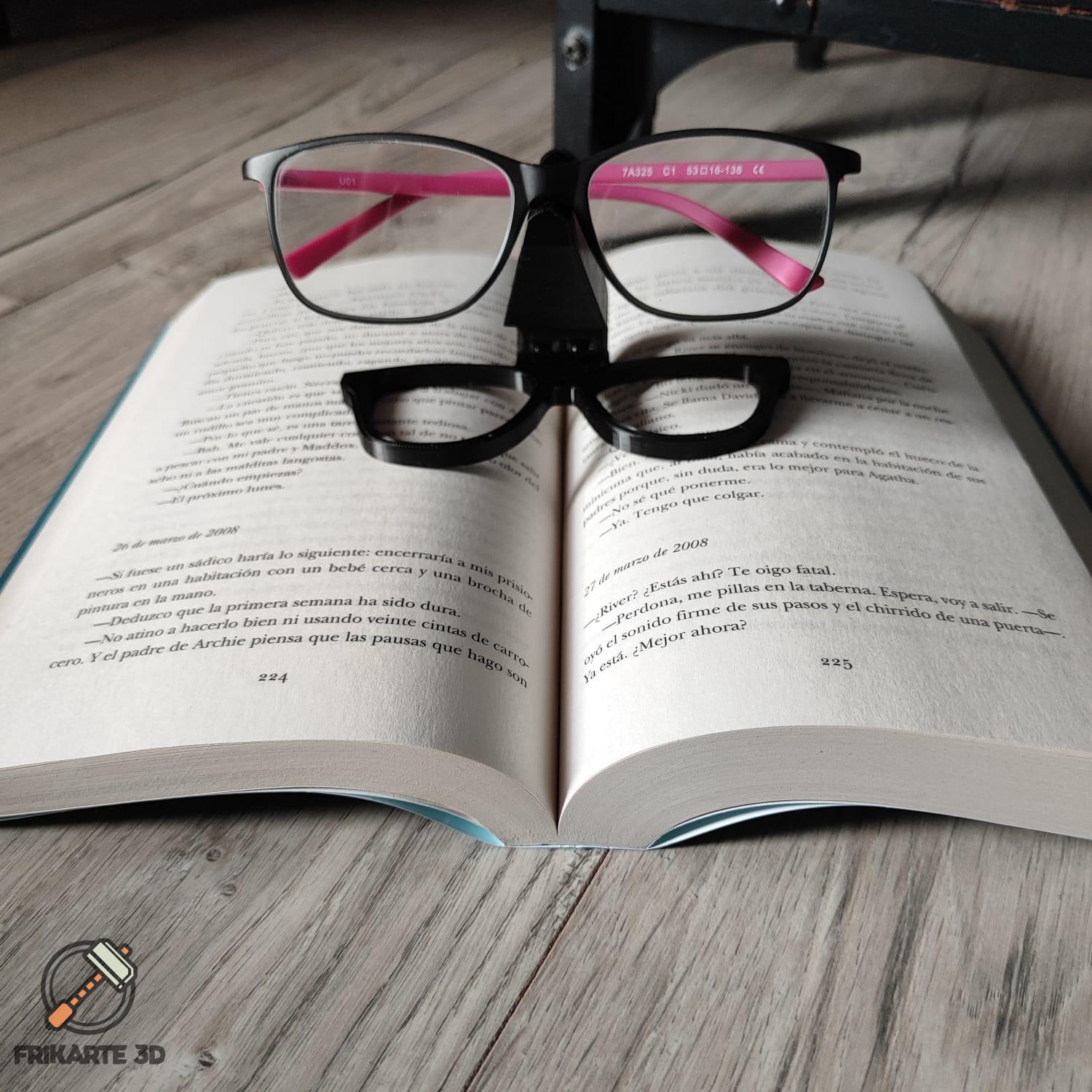 Flexi Eyeglass Holder 😎 3d model
