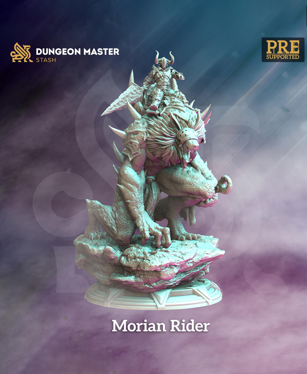 Werewolf Rider Morian 3d model