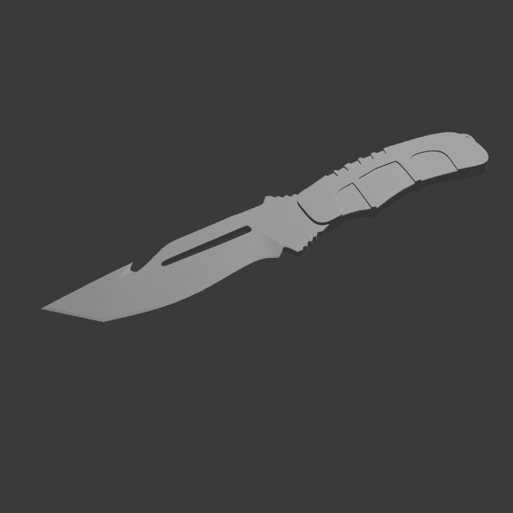 survivalknife.stl 3d model