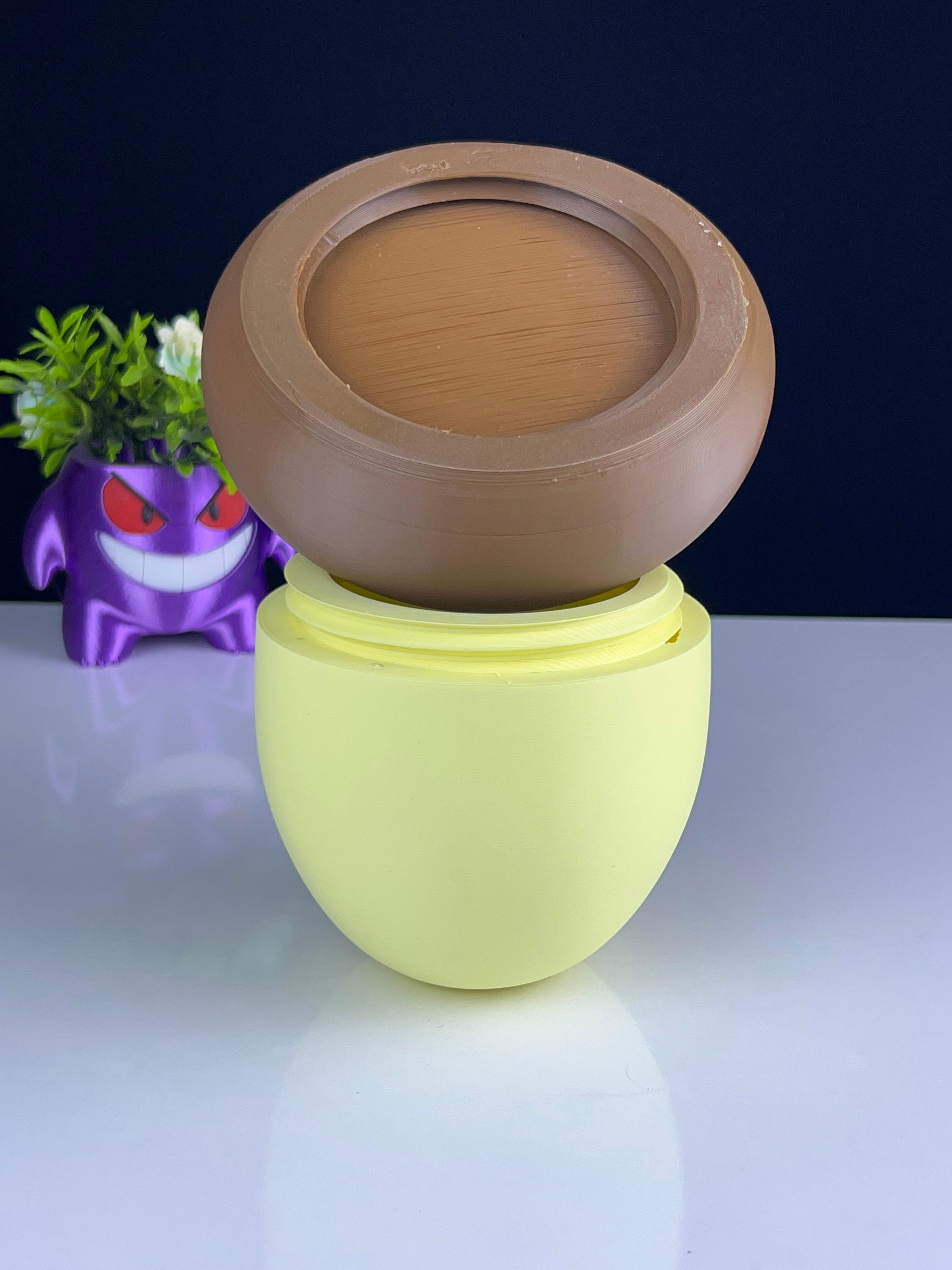 Nut container 3d model
