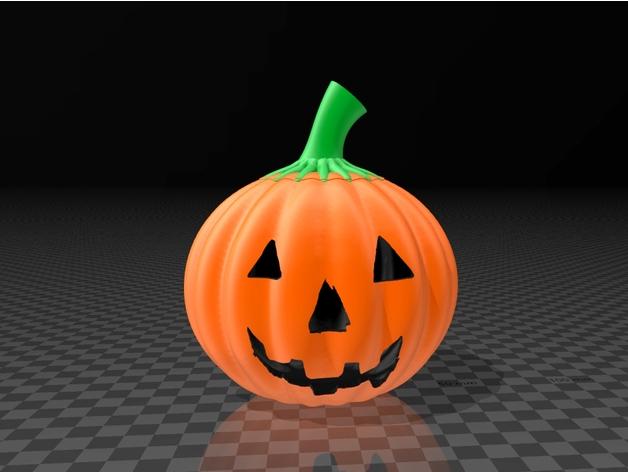 pumkin halloween deko 3d model