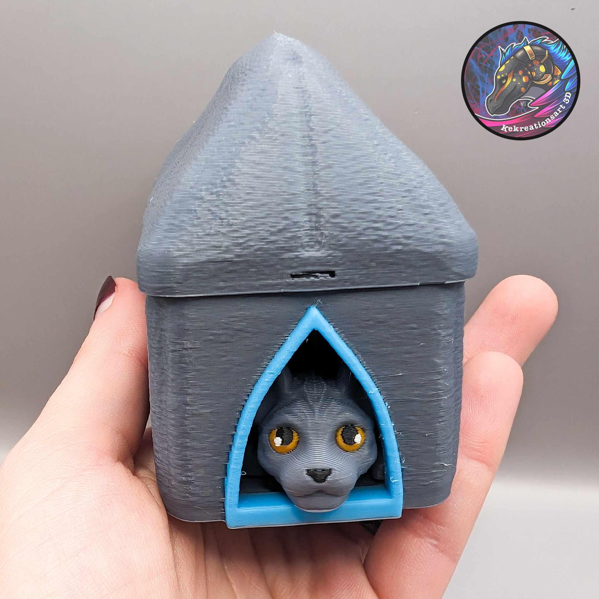 Cat Adoption House 3d model