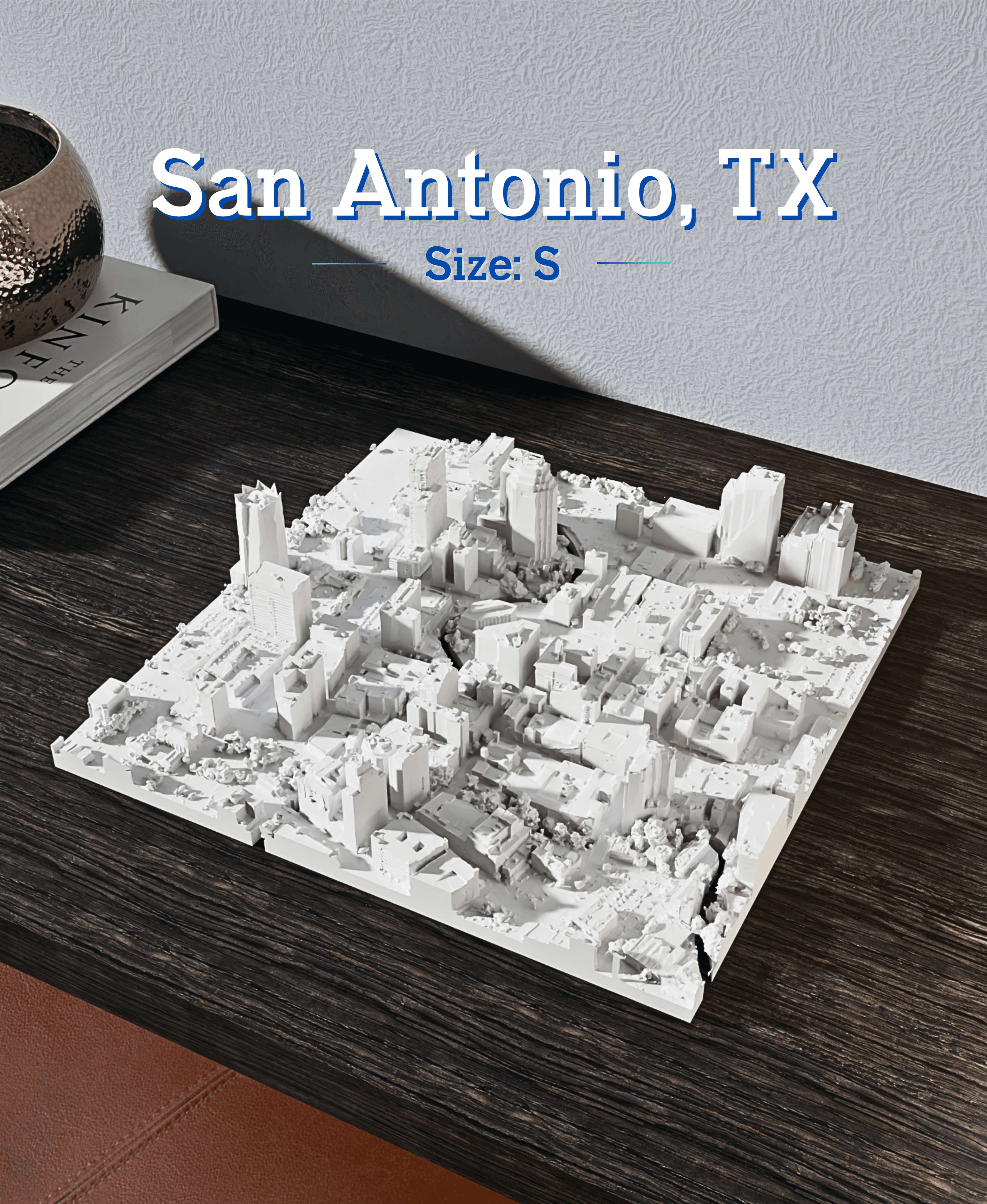 San Antonio, TX - Small 3d model