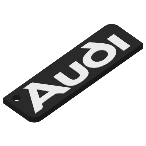 Keychain: Audi III 3d model