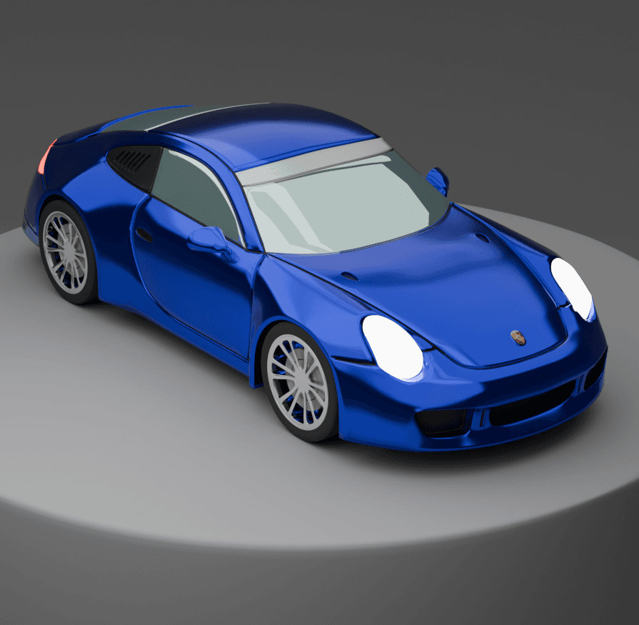 porsche911.stl 3d model