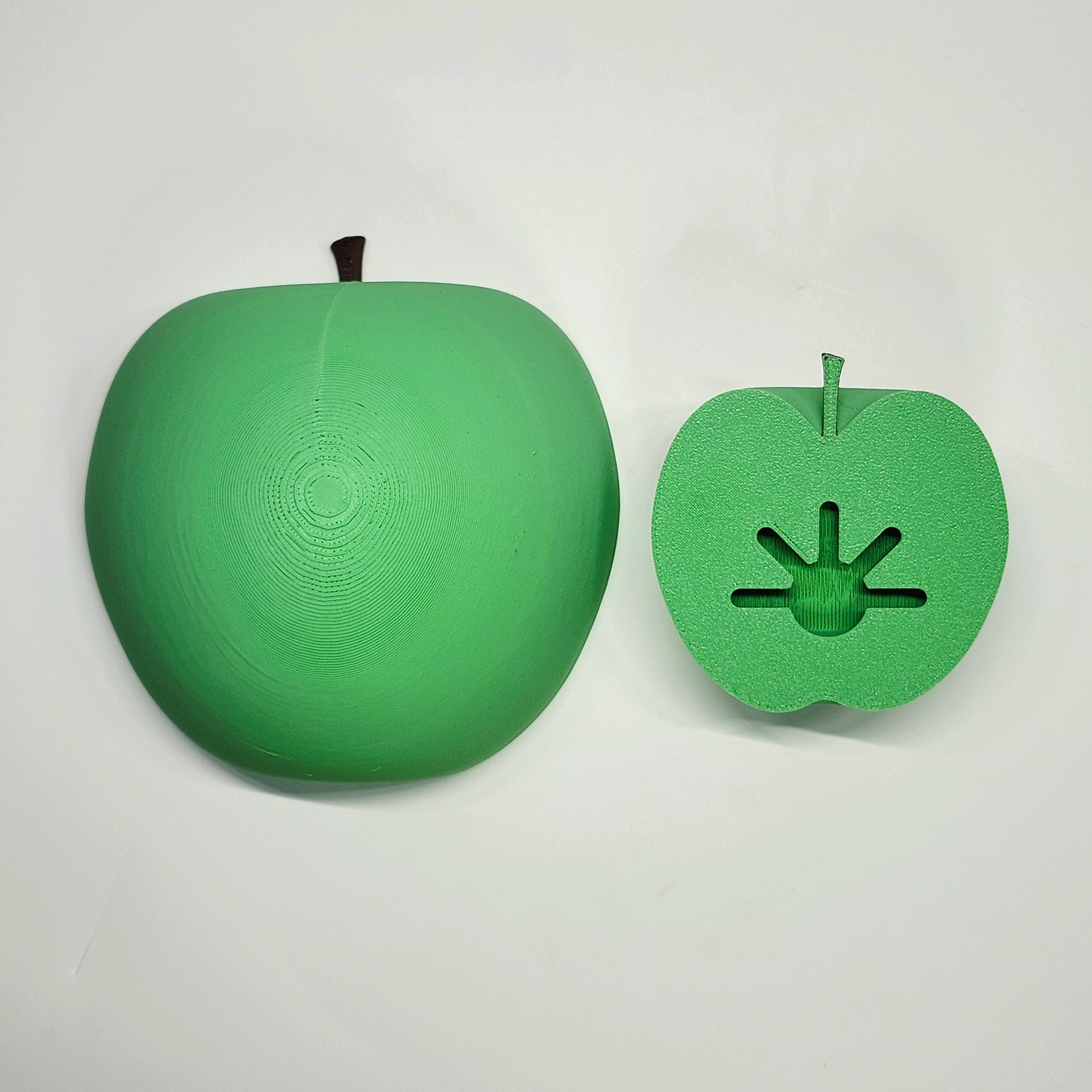 8-Piece Apple-Themed Decorative Pop-Out 3D Wall Art Set :: The 'Low-Hanging Fruit' Collection 3d model