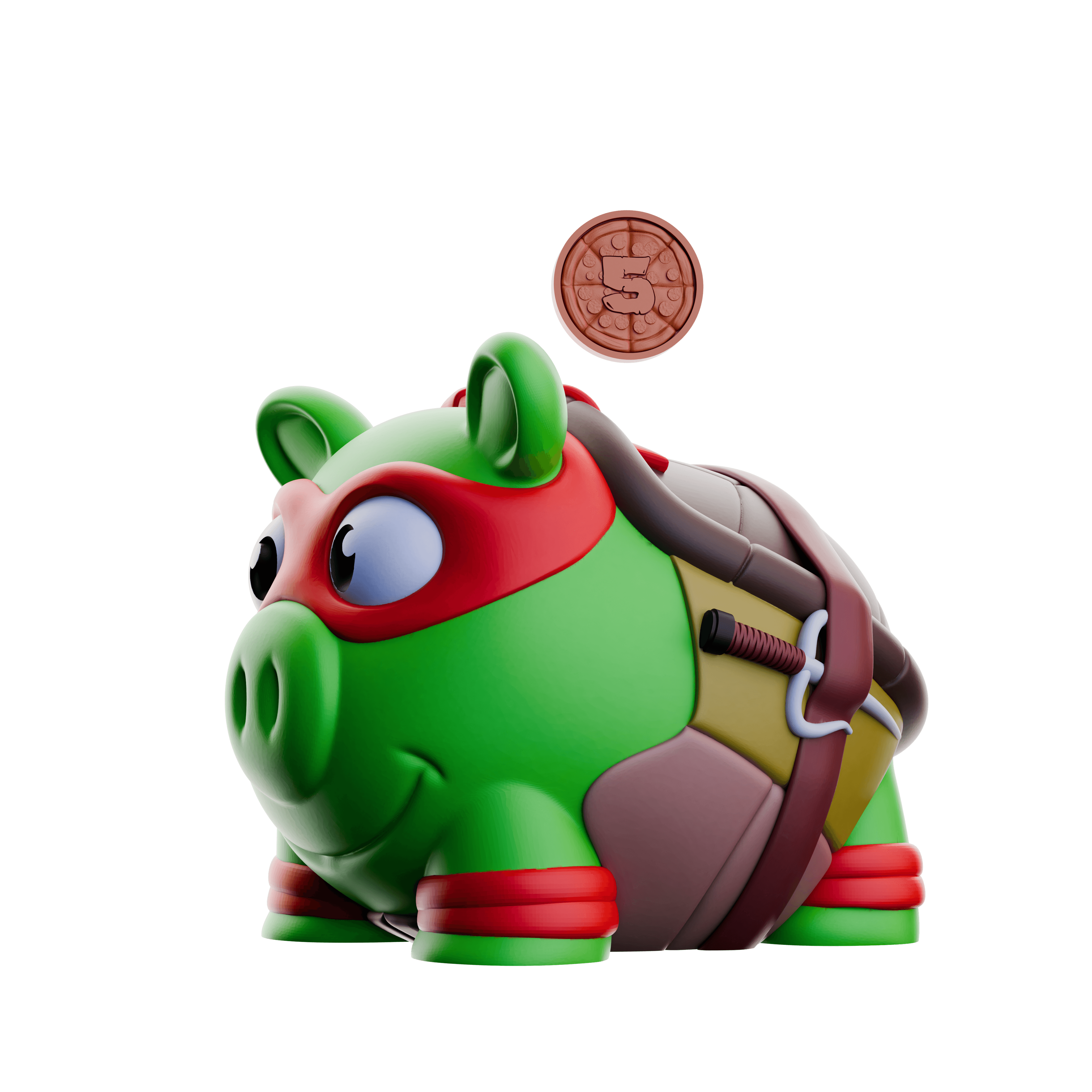 Raphiel "Piggy" Bank 3d model
