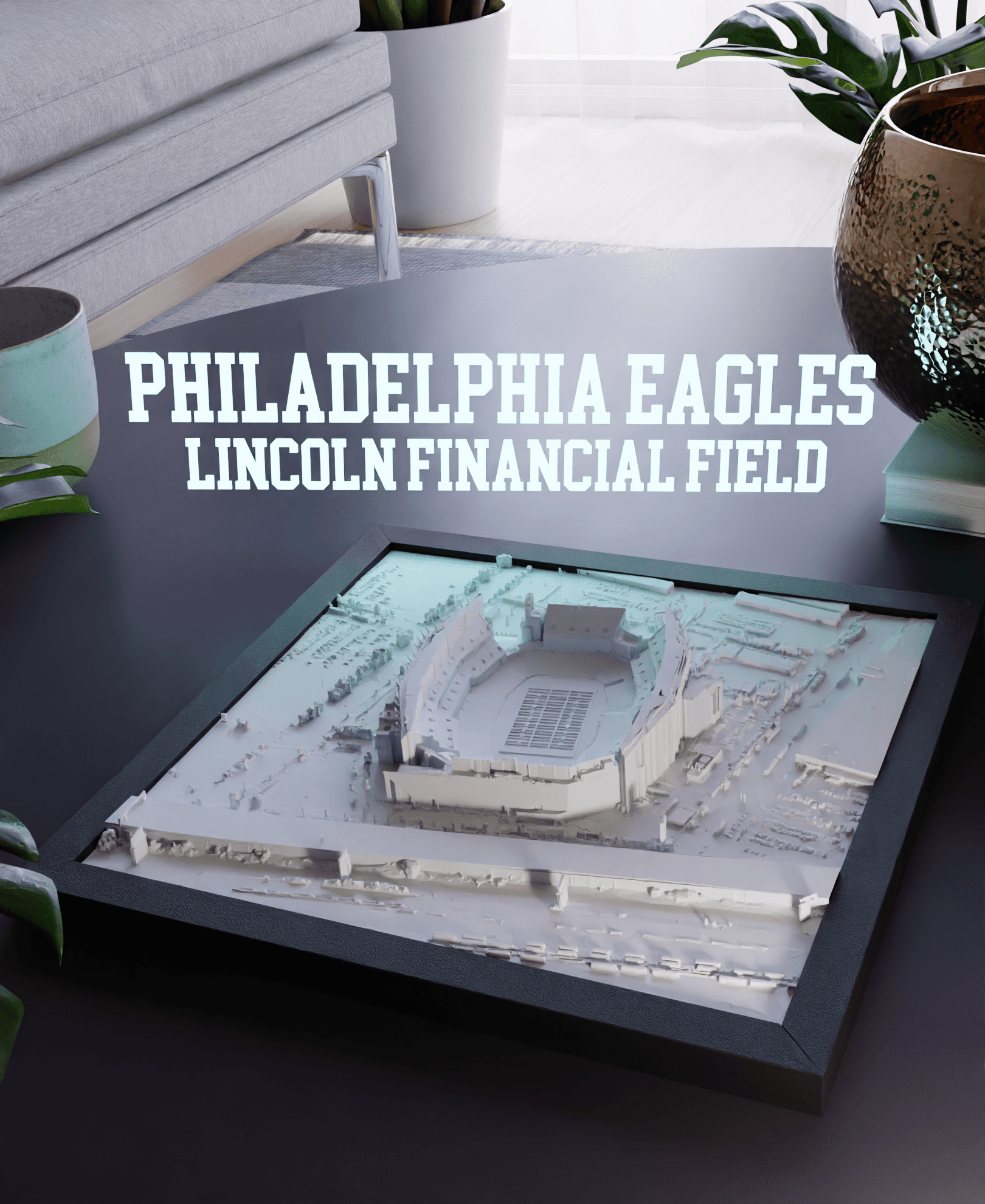 Philadelphia Eagles - Lincoln Financial Field 3d model