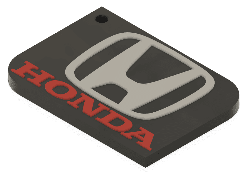 Keychain: Honda I 3d model