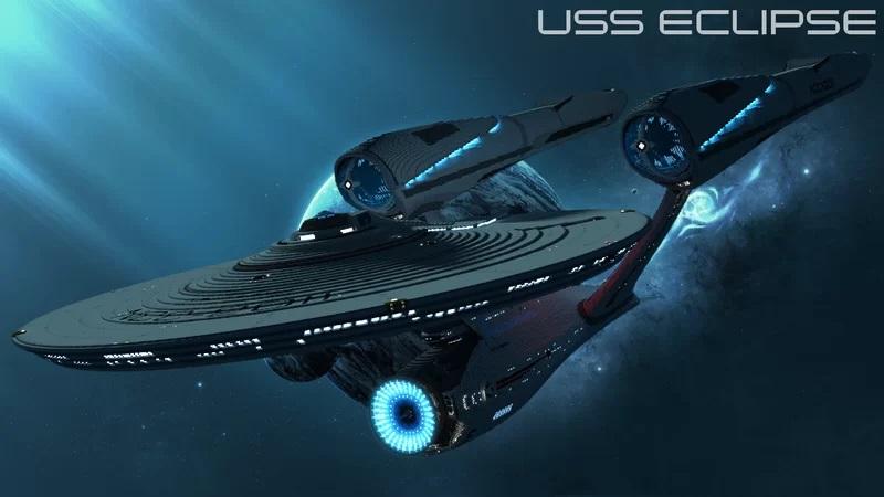 Minecraft USS Eclipse 3d model
