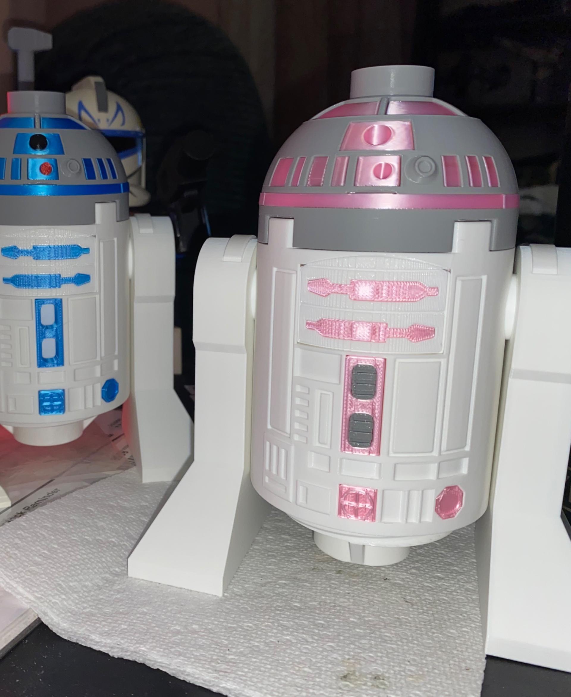R2 - Made a Variation of the soon to be released R2-KT - 3d model