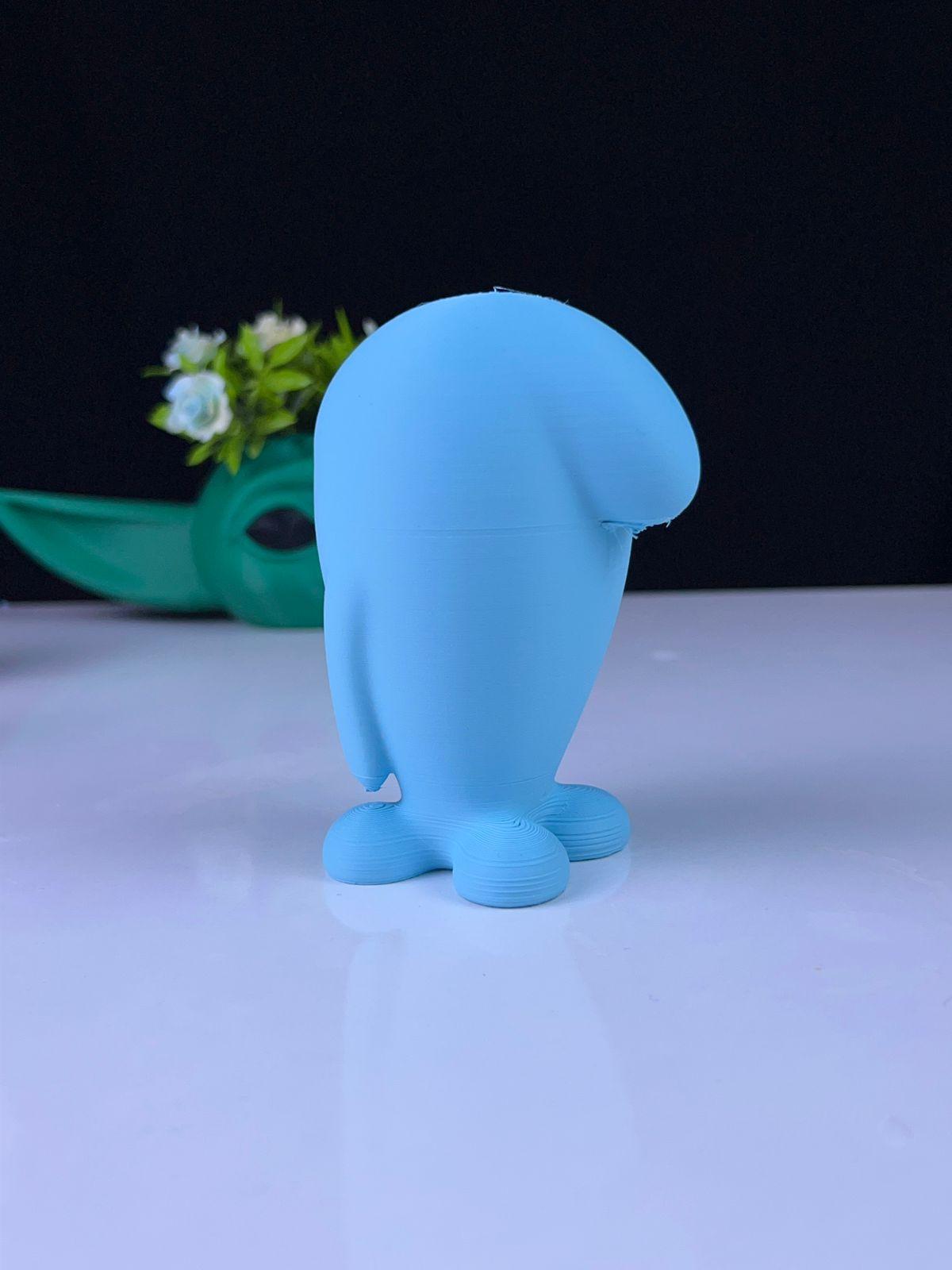 Wobbuffet Female - Multipart 3d model