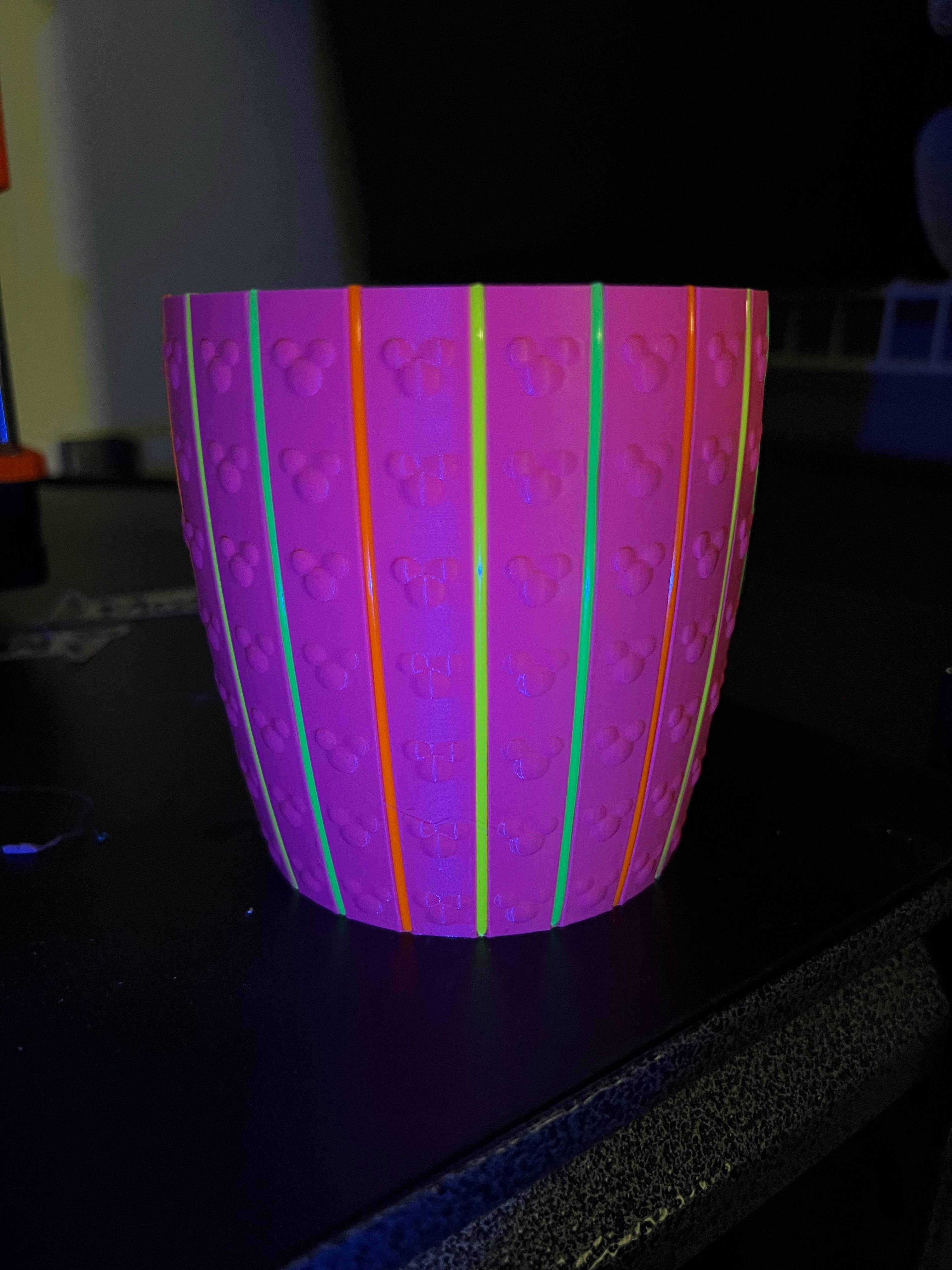Mouse filament planter 3d model