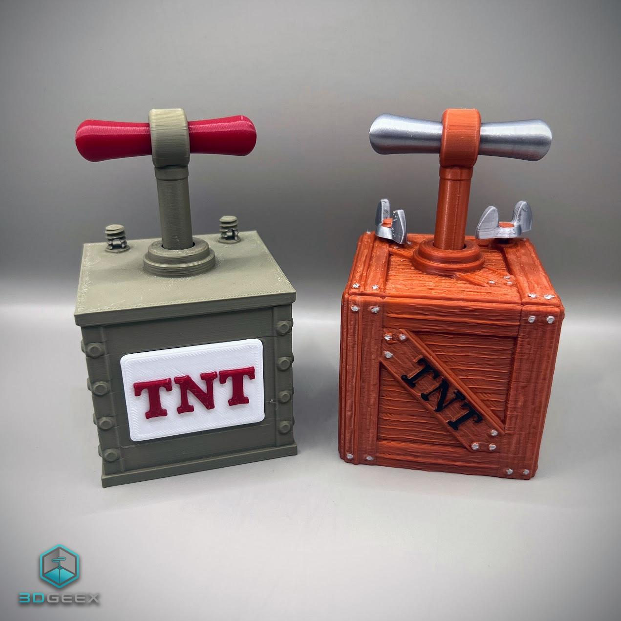 Fidget TNT Detonators 3d model