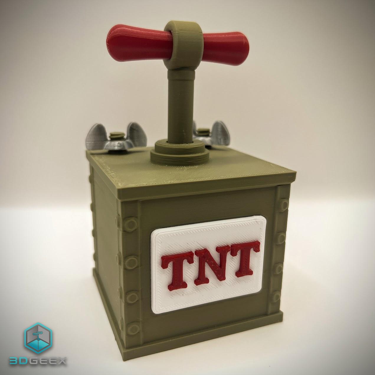 Fidget TNT Detonators 3d model