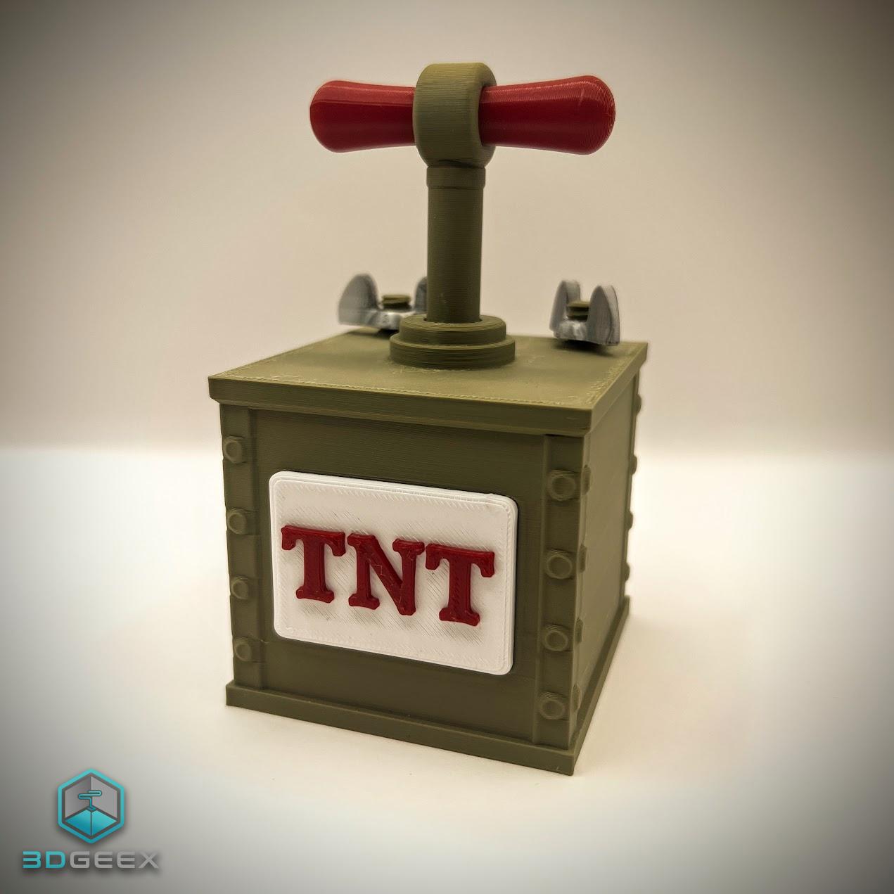 Fidget TNT Detonators 3d model