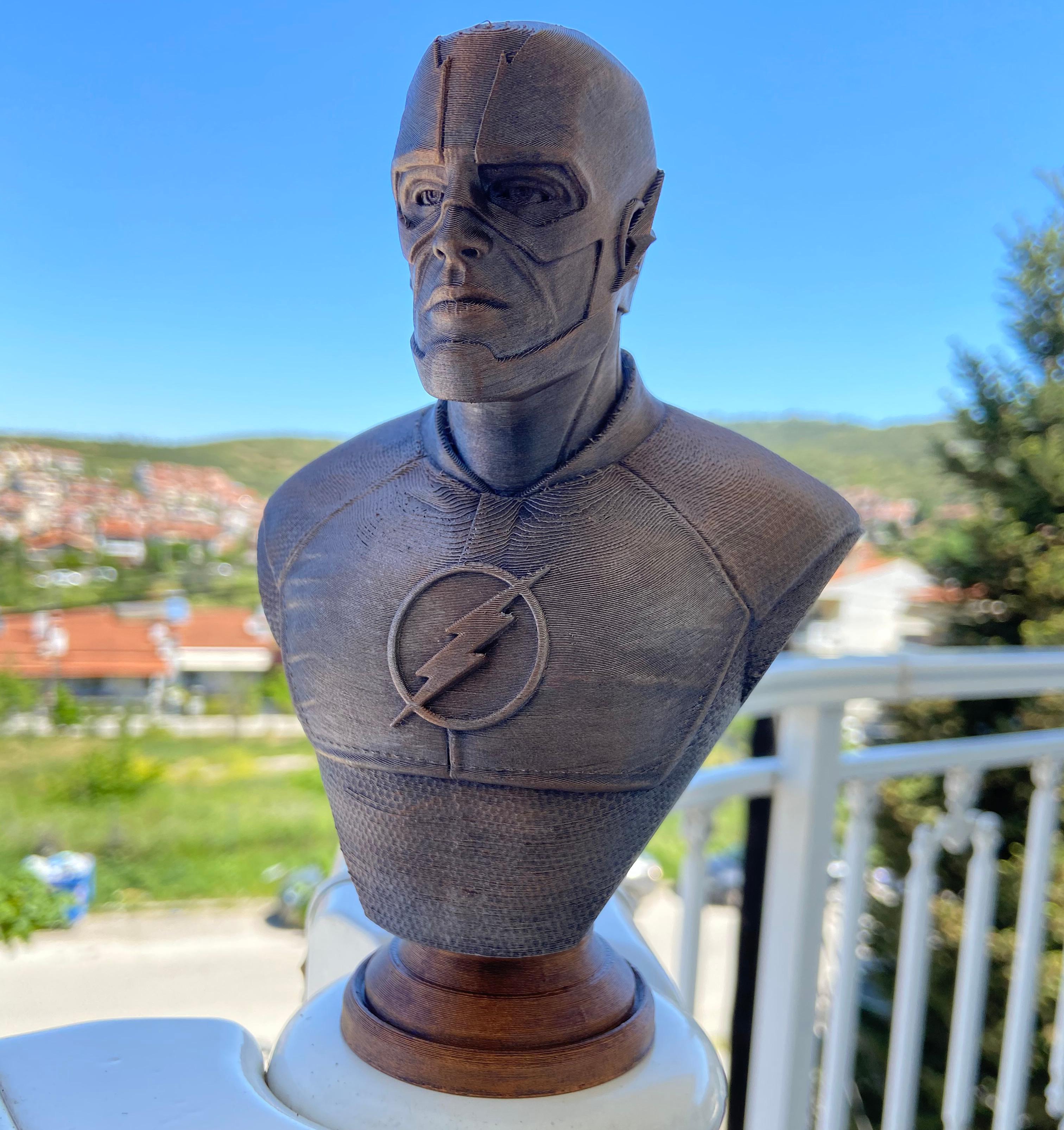 The Flash Bust 3d model