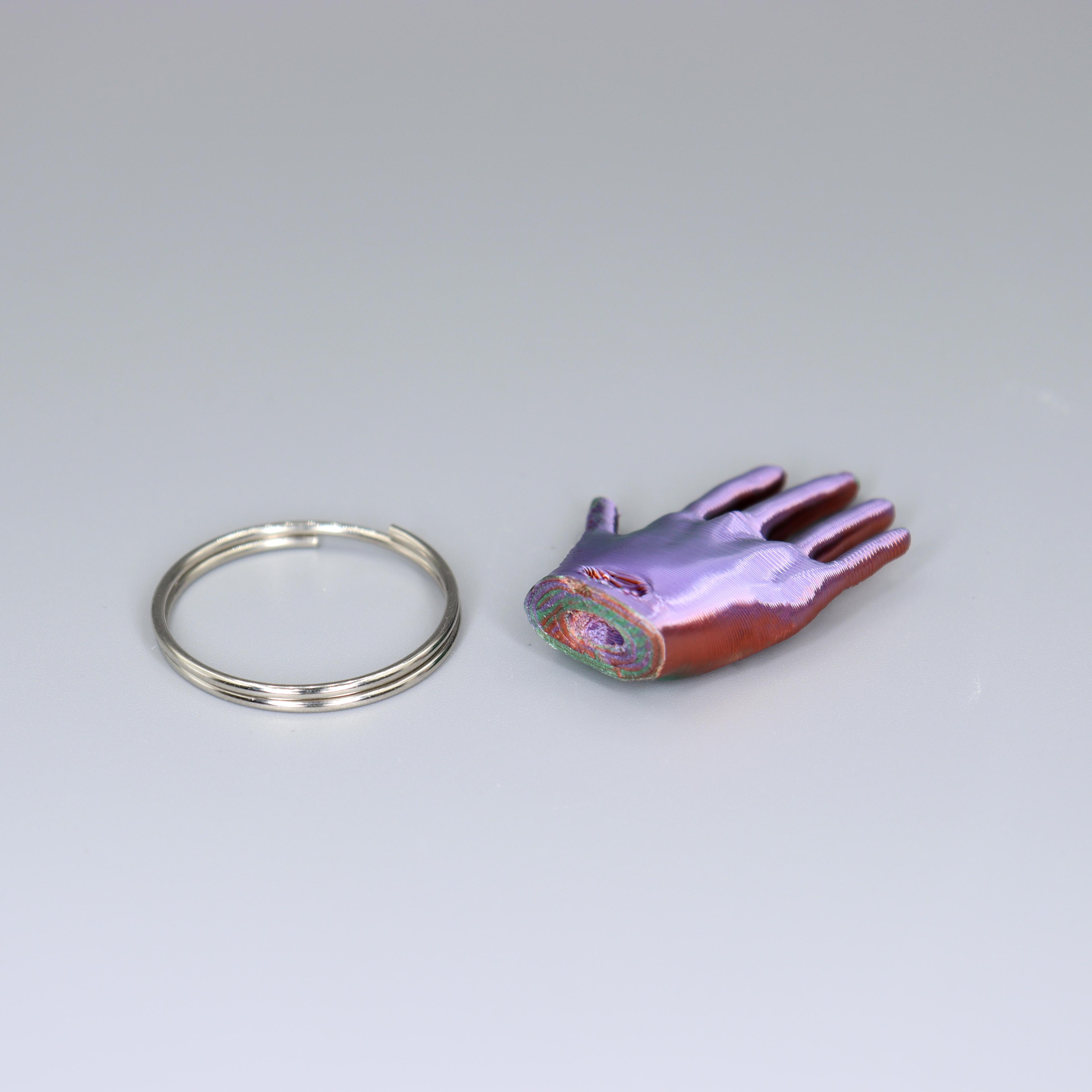 Hand keychains 3d model