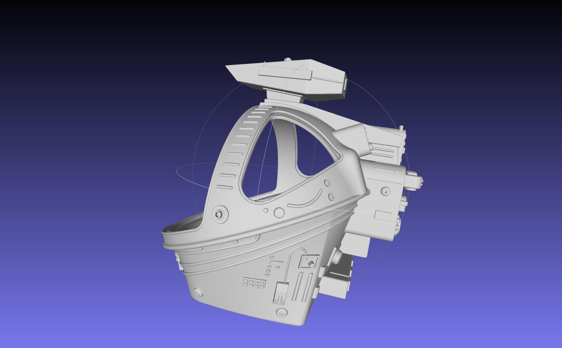 ALIEN Spacesuit Helmet Printable Replica 3d model