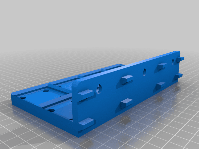 Anycubic 2X4 Sidecar, Gridfinity 3d model