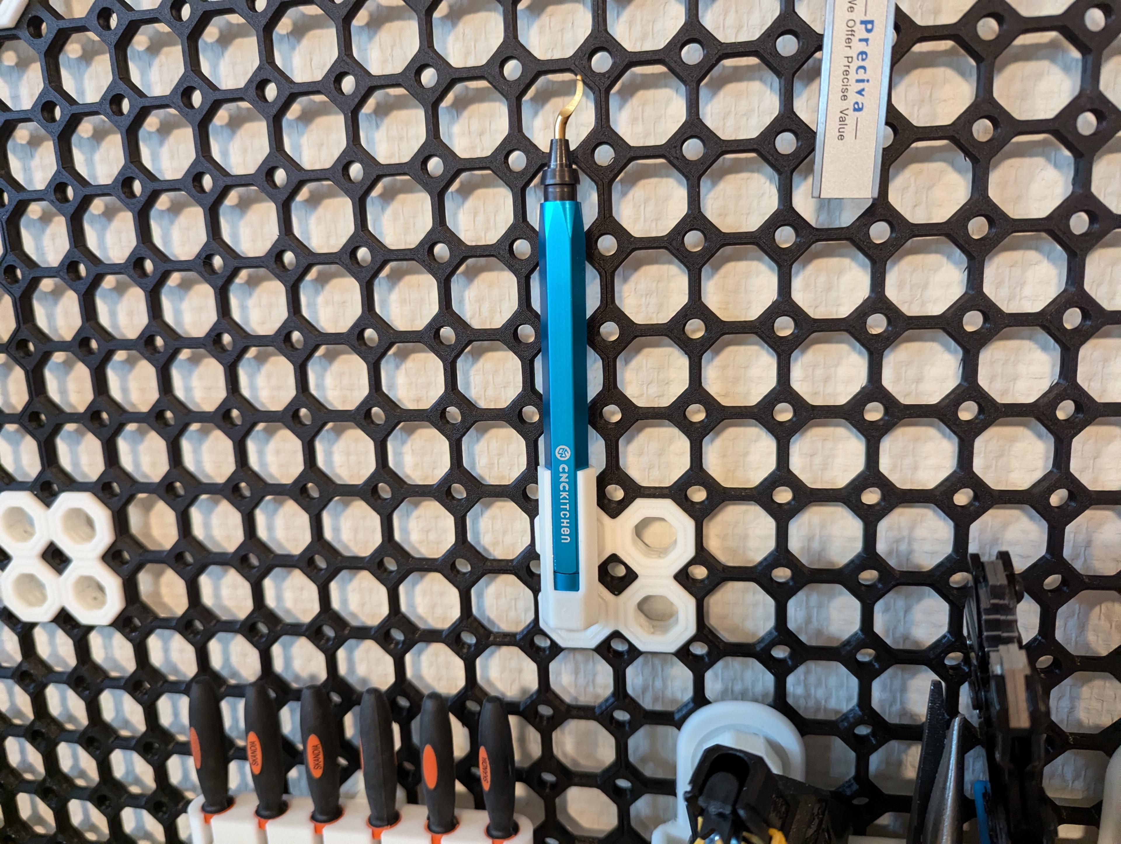 CNC Kitchen deburring tool multiboard holder 3d model