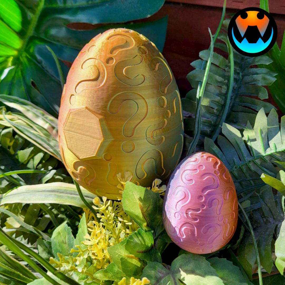 Mystery Egg, Two Versions 3d model