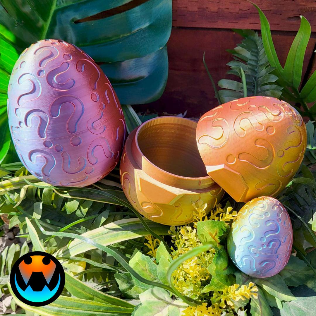 Mystery Egg, Two Versions 3d model