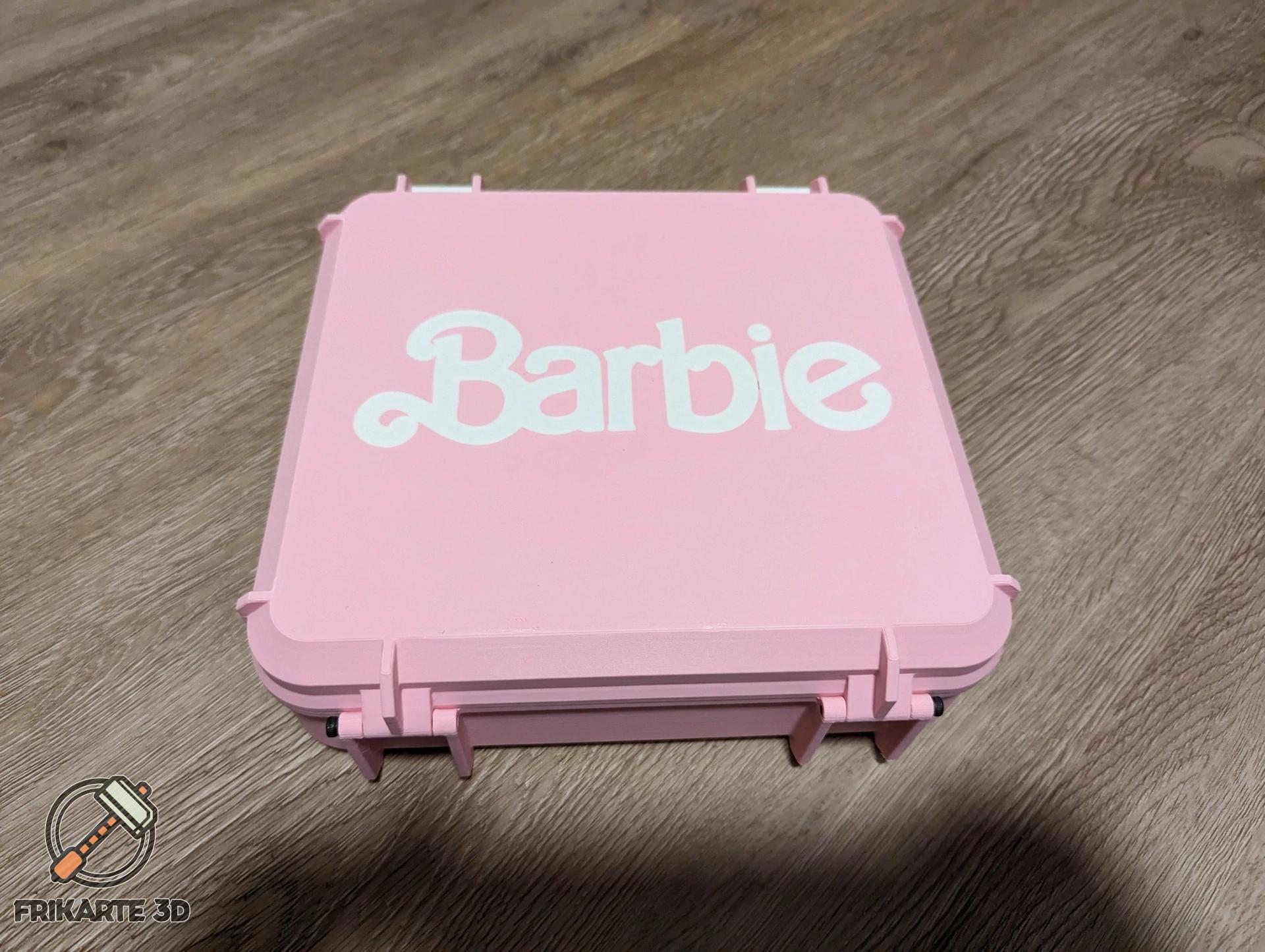Barbie Box Rotated Logo Multicolor 3d model