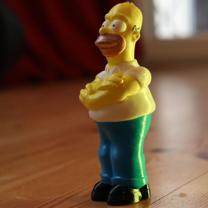 Homer Simpson 3d model