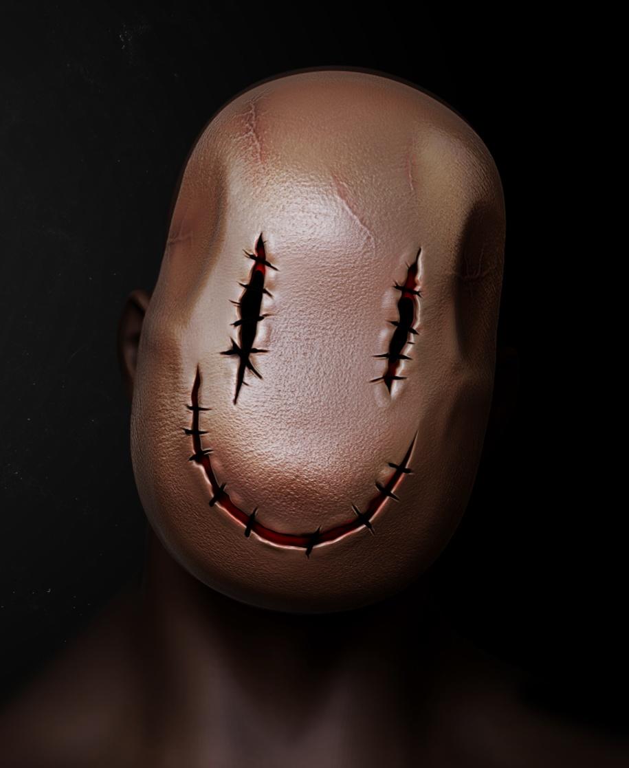 Smiley origins mask 3d model
