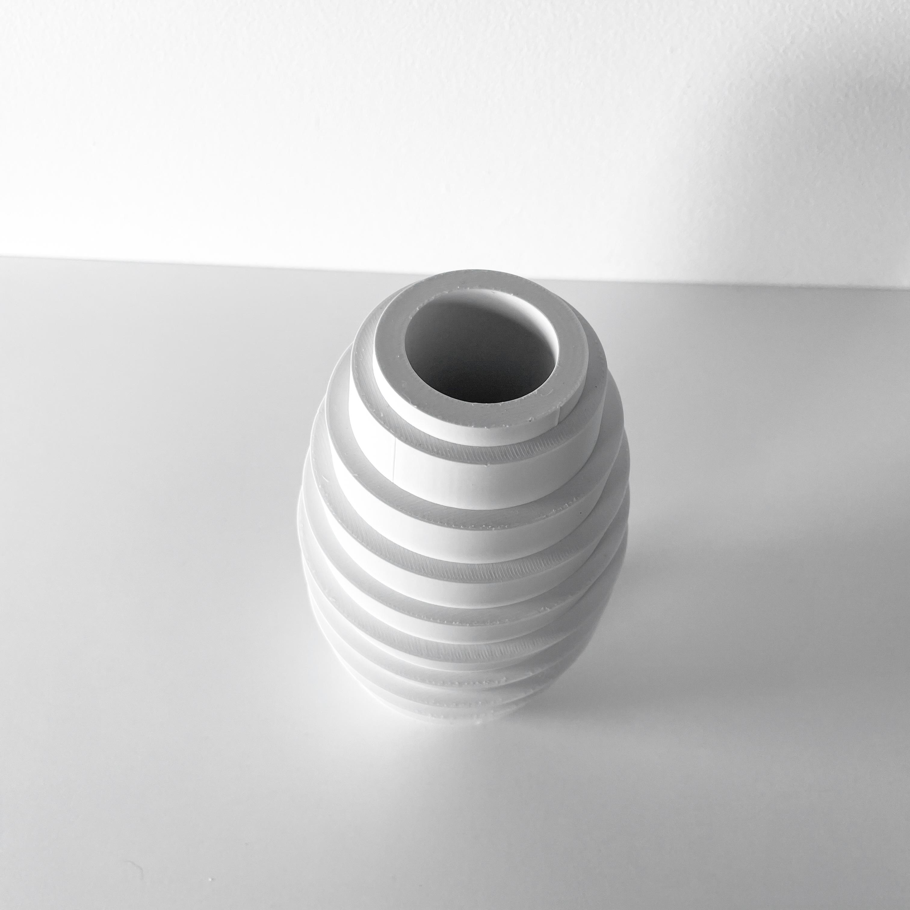 The Ulyx Vase, Modern and Unique Home Decor for Dried and Flower Arrangements  | STL File 3d model