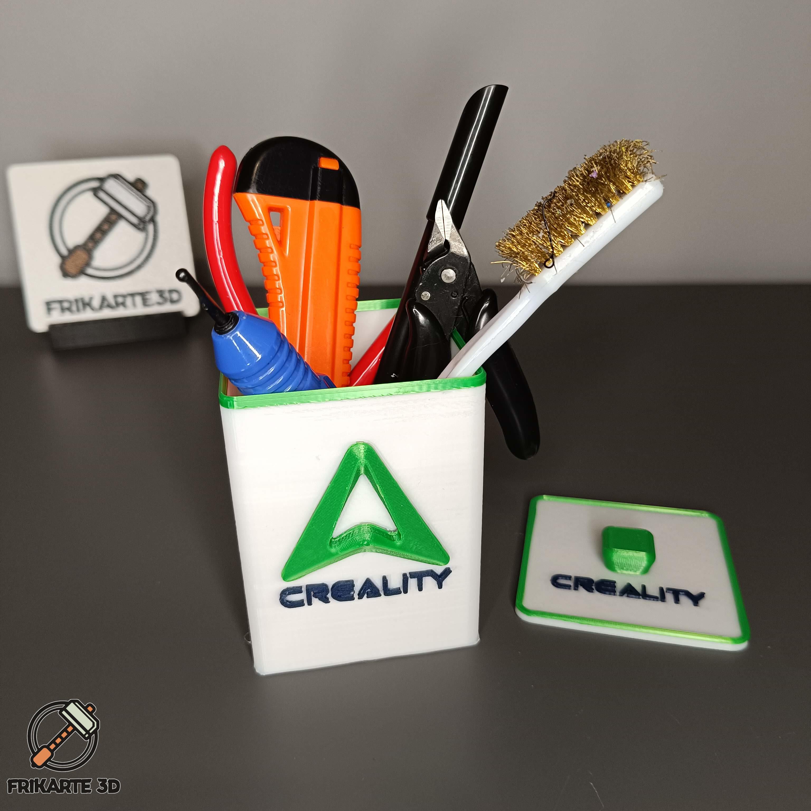 Creality Desk Holder and Box 3d model