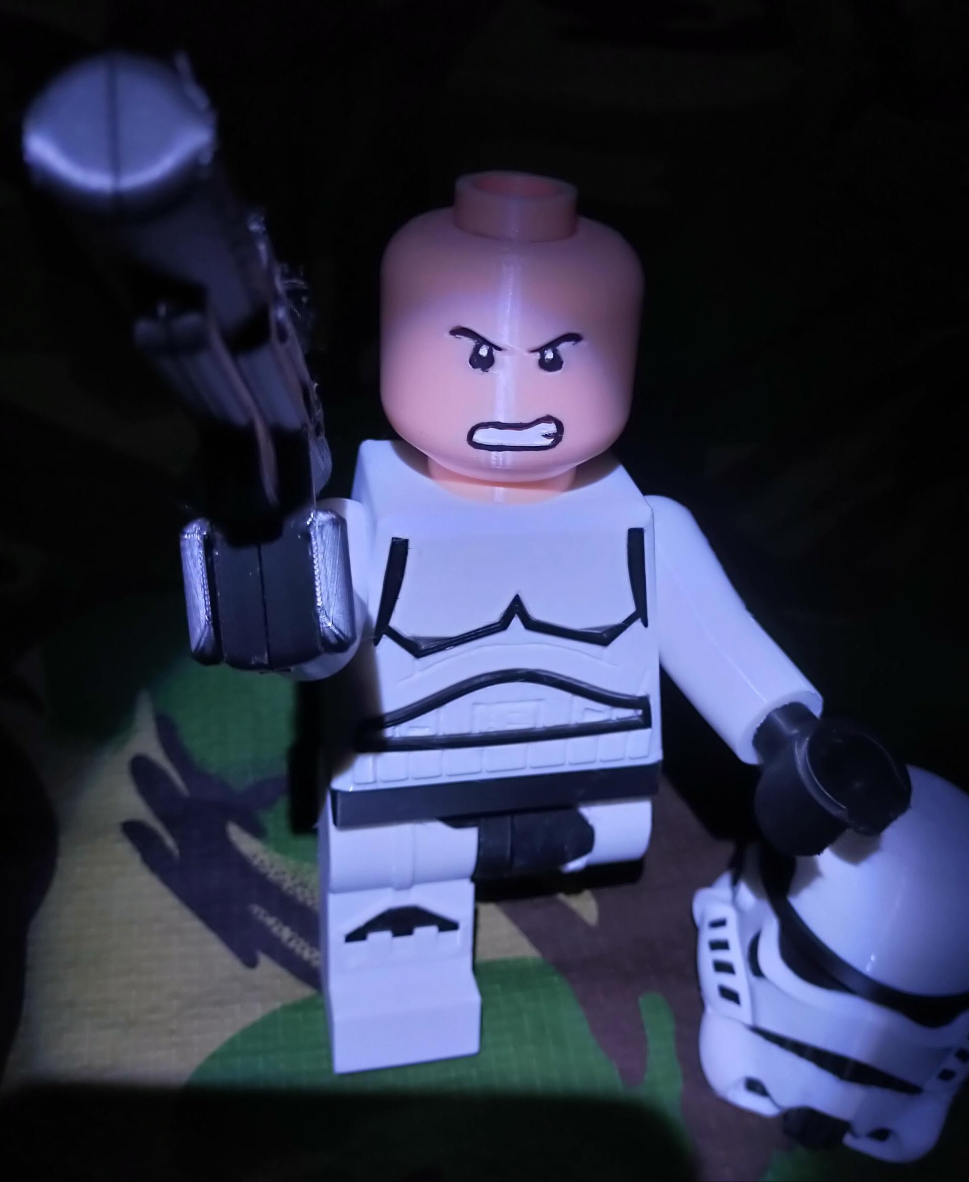 Stormtrooper (6:1 LEGO - "Who are you callin' short Princess!" - 3d model