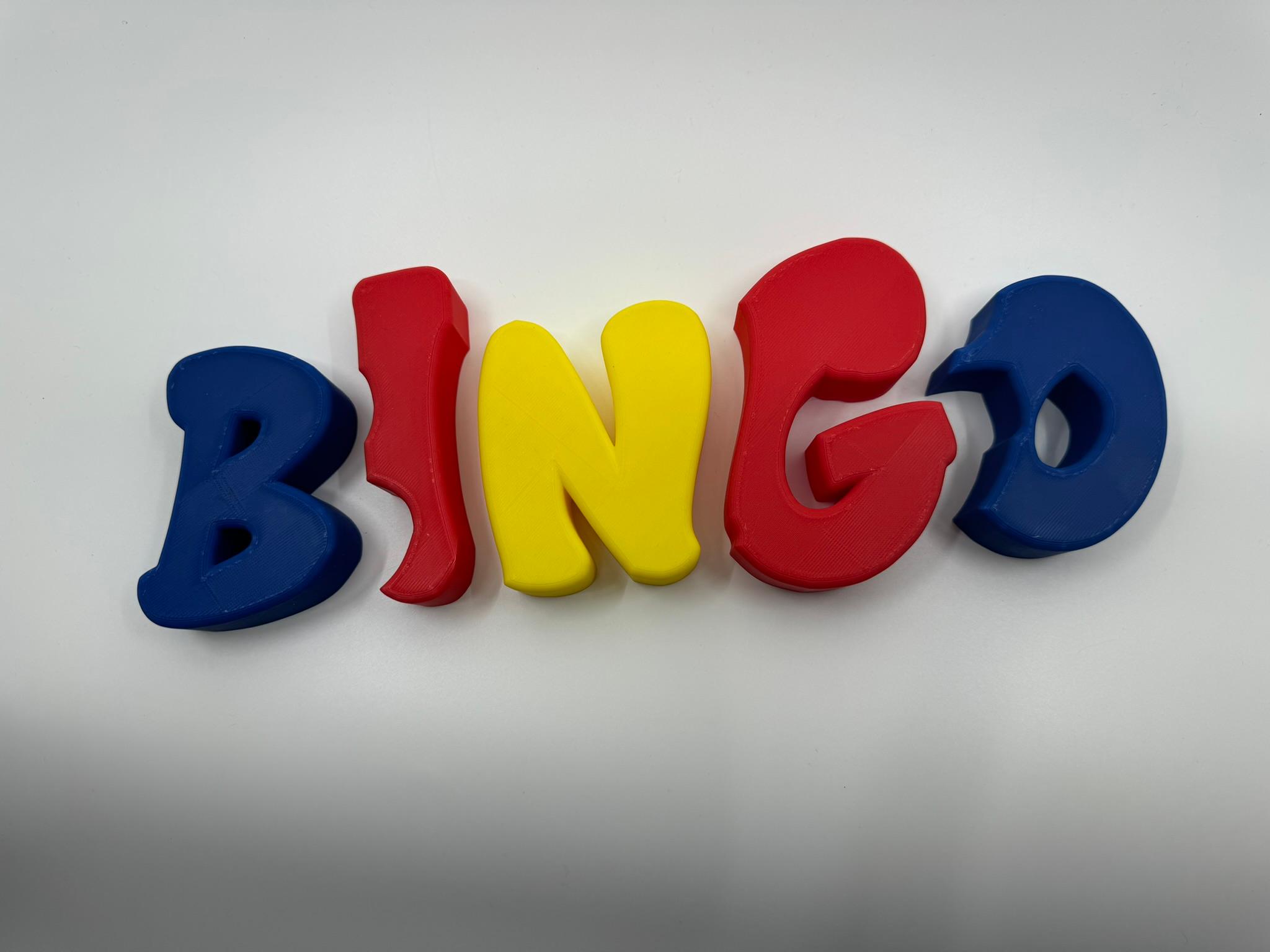 BINGO Puzzle Board 3d model