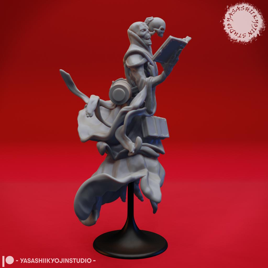 Lich - Tabletop Miniature (Pre-Supported) 3d model