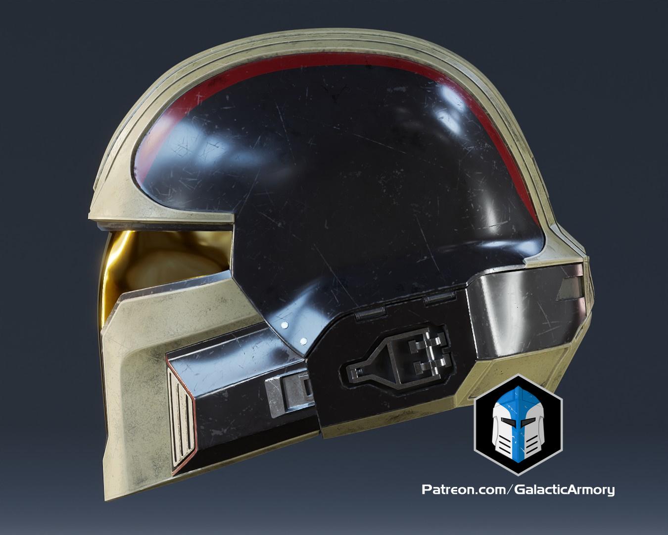 Helldivers 2 Helmet - Champion of the People - 3D Print Files 3d model