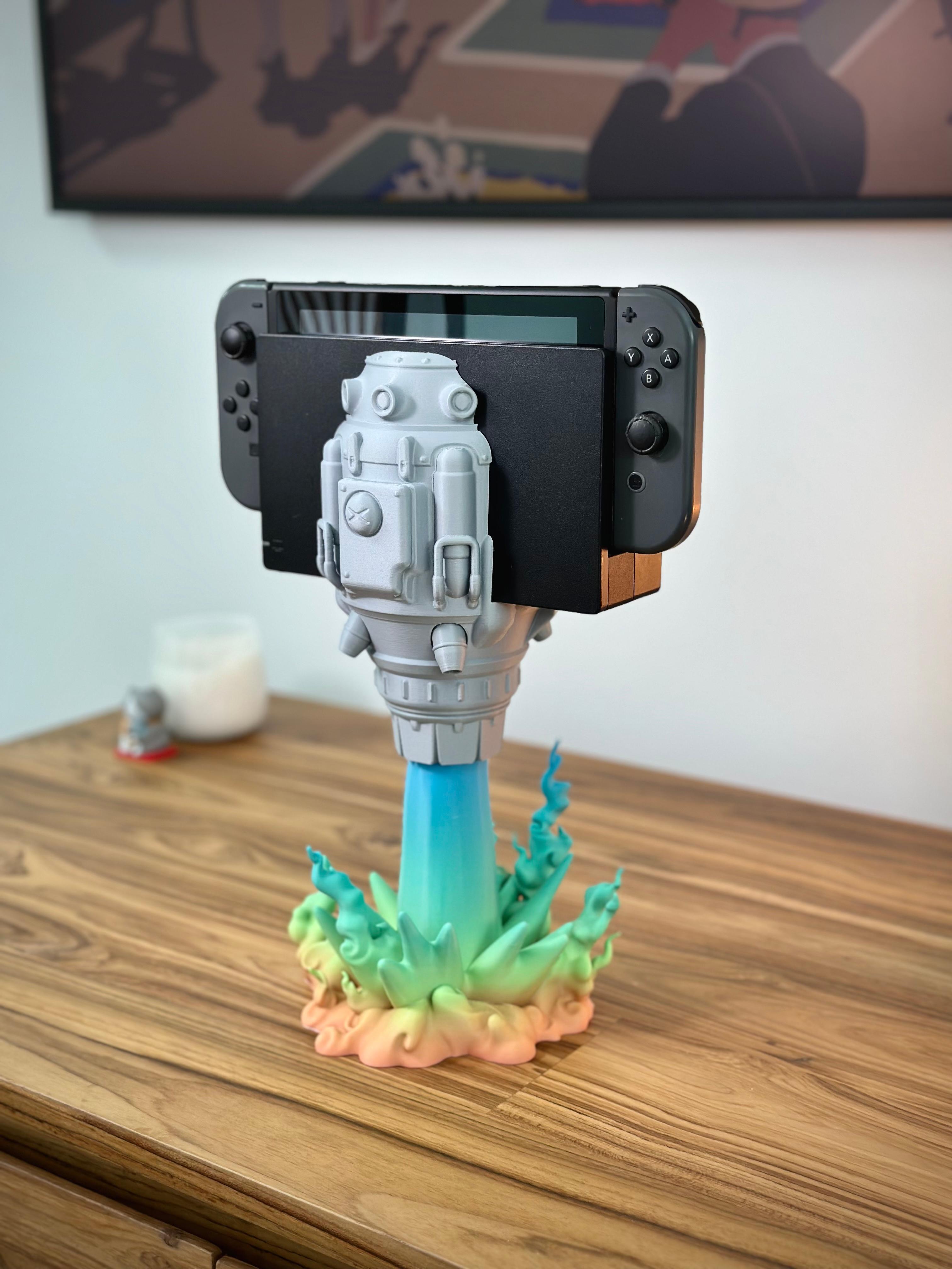 Rocket Dock Nintendo Switch - OLED & Classic Version - 3D model by  Holoprops on Thangs